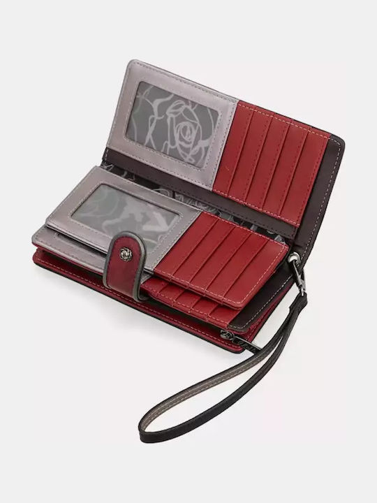 Large Fabric Women's Wallet Classic with RFID Black
