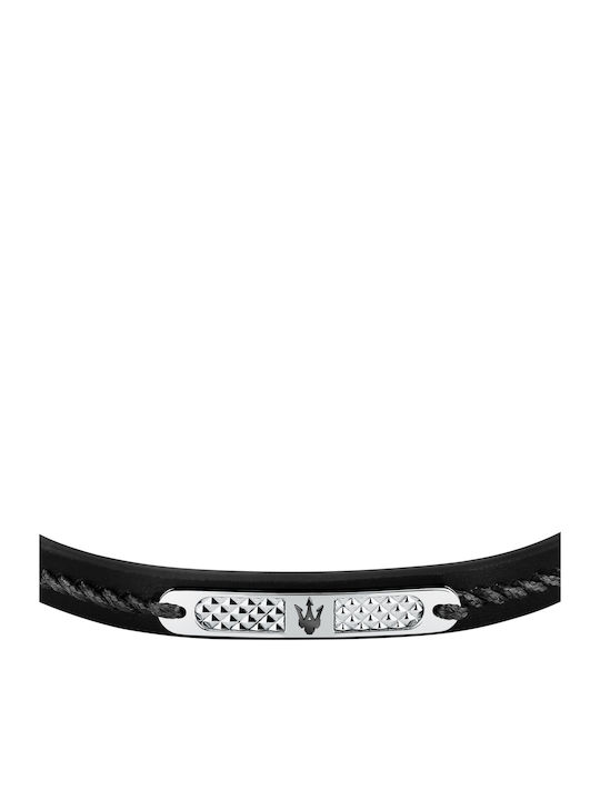 Maserati Men's Bracelet made of Leather