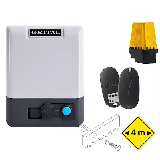 Grital Gr 5 Sliding Garage Door Motor Set 500kg Maximum Weight Metal Rack