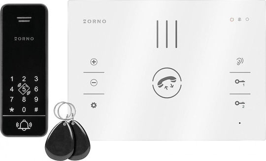 Orno Orno Audio Intercom Set White