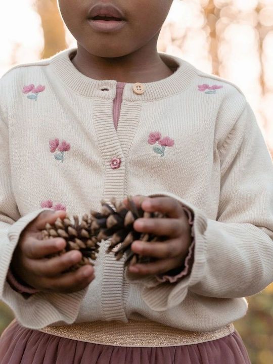 Kids Cardigan Sand