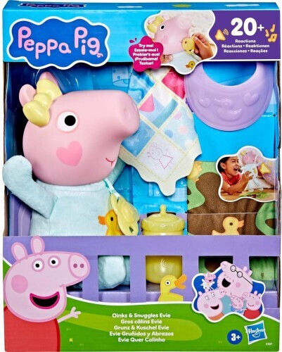 Hasbro Figures Peppa Pig Oinks And Snuggles Evie for Ages 3+ 25cm