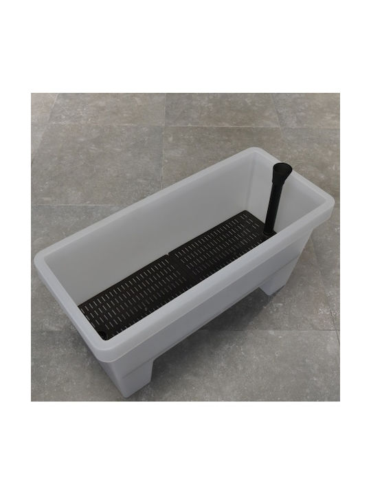 Viomes Planter Box Μαυρο 79x34.5cm.