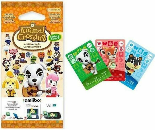 Nintendo Amiibo Animal Crossing Cards Series 2 Figură de personaj pentru 3DS/WiiU