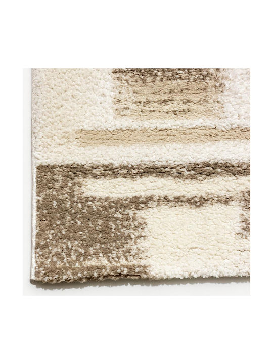 Beauty Home Rectangular Beige Living Room Rug 133x190cm 9658-133X190