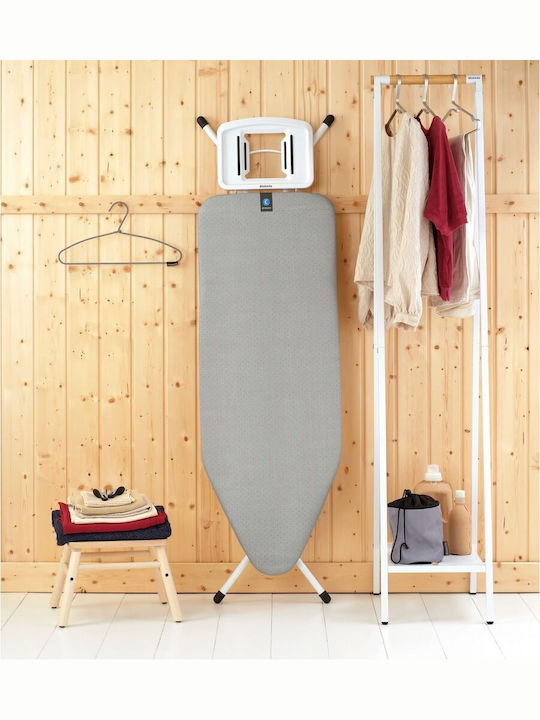 Brabantia Bügelbrett für Dampfbügeleisen Zusammenklappbar 124x45cm