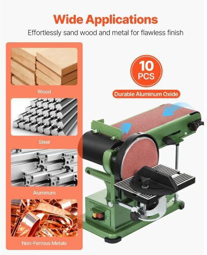 Vevor Sanding Belt 152x1219mm Set 10pcs