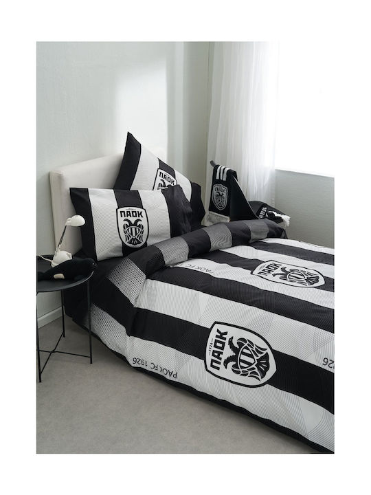 Vesta Home Σετ Μονά Μαύρο 170x270cm