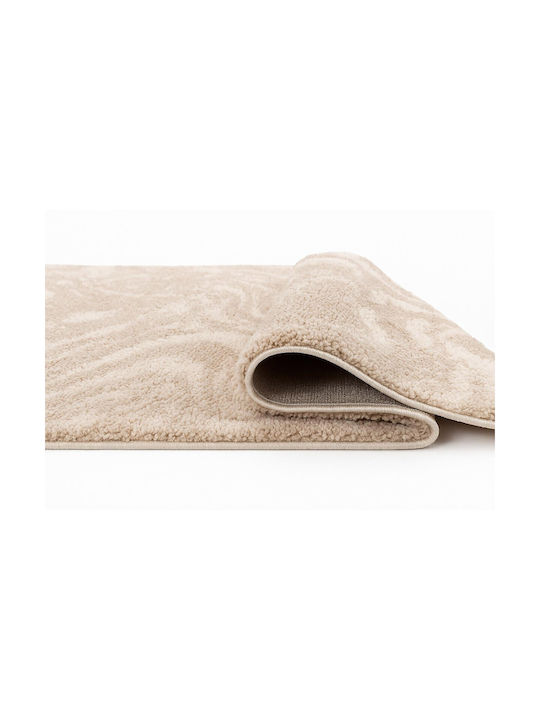 Beauty Home Home Modern Bedroom Rugs Set Beige 9656-ΣΕΤ 3pcs