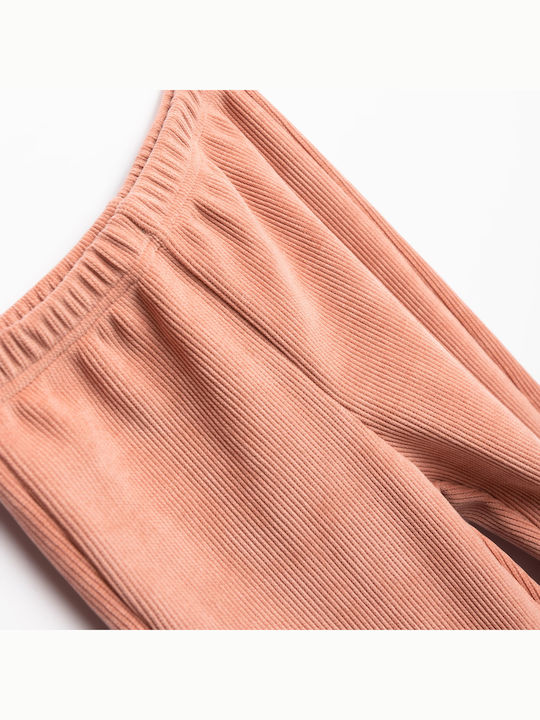 Kids' Set with Leggings Winter 2pcs Pink