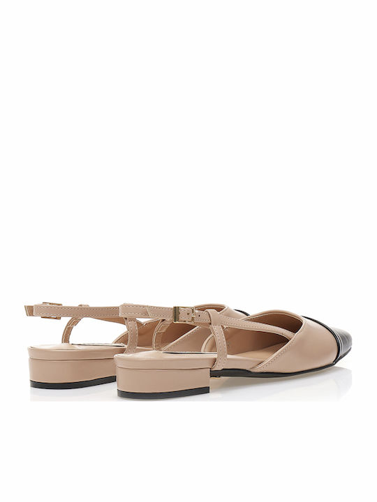 Pink Low Heels with Strap