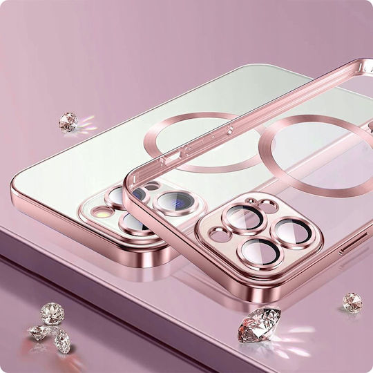 Tech-Protect Magshine Back Cover Silicon Transparent (iPhone 14)