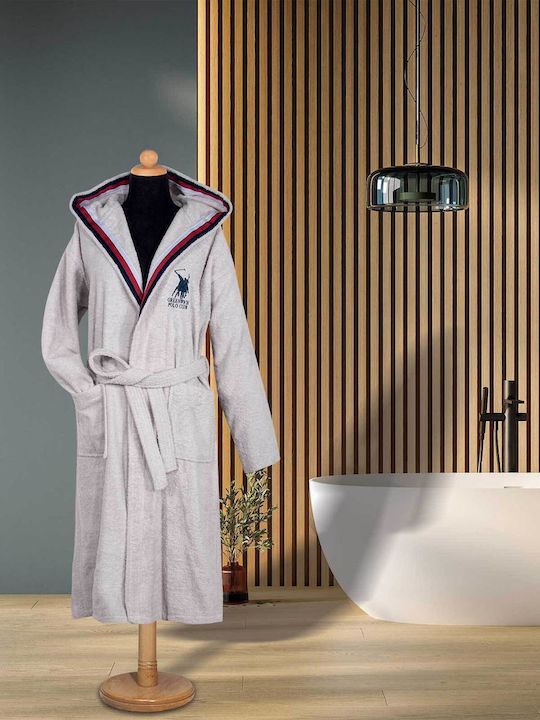 Greenwich Polo Club Essential 3062 Μπουρνούζι με Κουκούλα 420gr/m² Greenwich Polo Club Essential 3062 Μπουρνούζι με Κουκούλα 420gr/m²