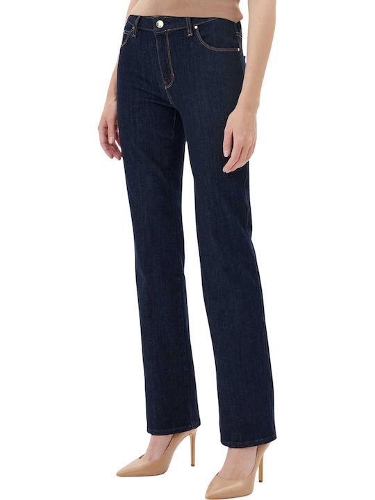 Sexy Women's Jean Trousers in Straight Line Bfin Blue