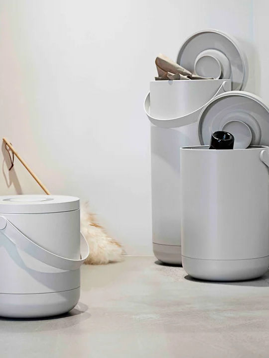 Zone Denmark Kunststoff Badezimmer Mülleimer 22Es Gray
