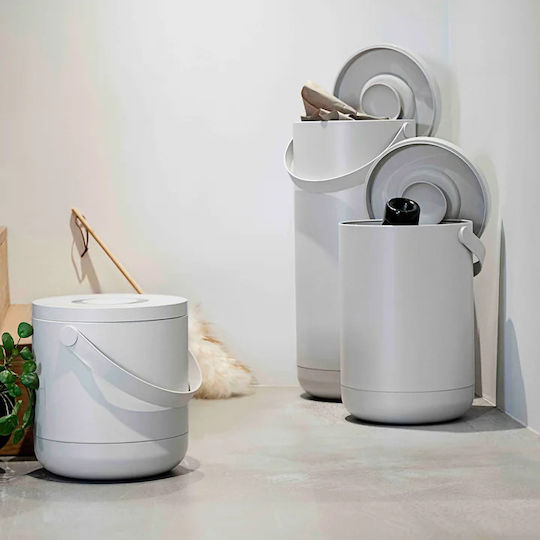 Zone Denmark Plastic Bathroom Basket Gray