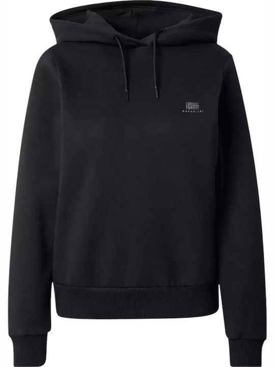 Women's Sweatshirt Hooded Black