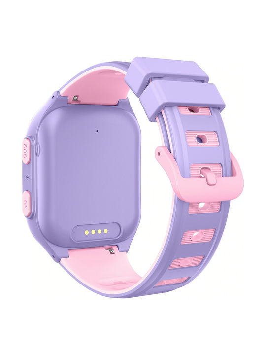 Nubki Детски Smartwatch 4G с GPS и Камера Розов