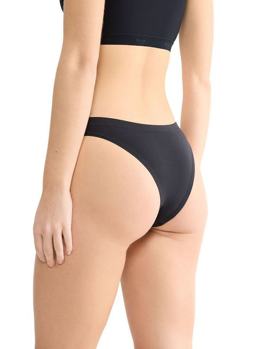 Go Sense Γυναικεία Brazil 2Pack Μαύρο