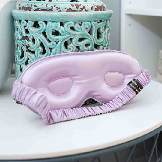 Lilac Μεταξωτή Μάσκα Ύπνου 6a 22mm