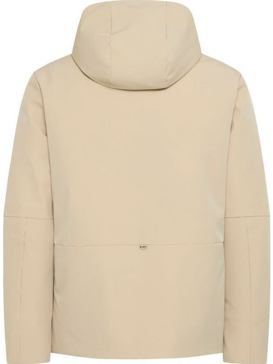 Χειμωνιάτικο Μπουφάν Softshell Αδιάβροχο και Αντιανεμικό Taupe