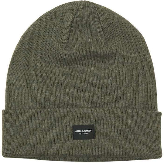 Beanie Männer Beanie Gestrickt in Grün Farbe