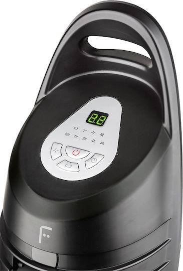 Fakir Ventilator Pe Piedestal 90W Cu Telecomandă Gri