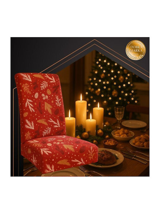 Ruhhy Set of Elastic Sofa Covers Red 50x40cm 1pcs 18407-0