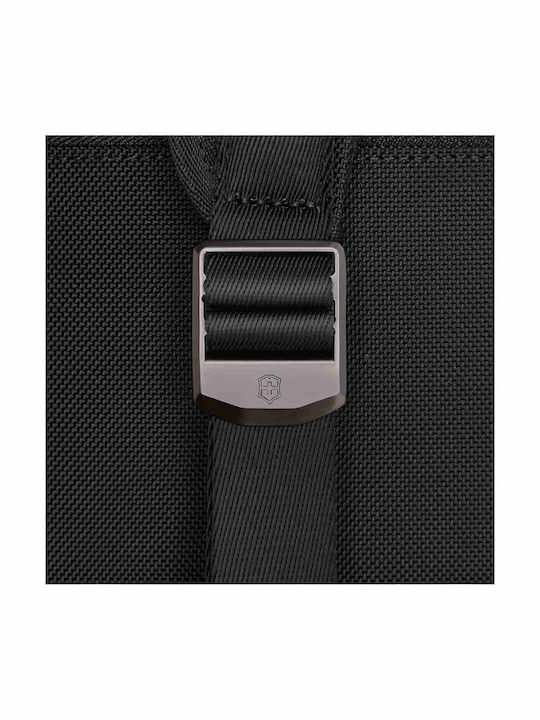 Mythic Compact Lederne Herren Tasche Schulter / Crossbody Schwarze