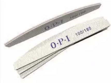 O.p.i Λίμα Νυχιών Μισοφέγγαρο Γκρι 100/180 25τεμ