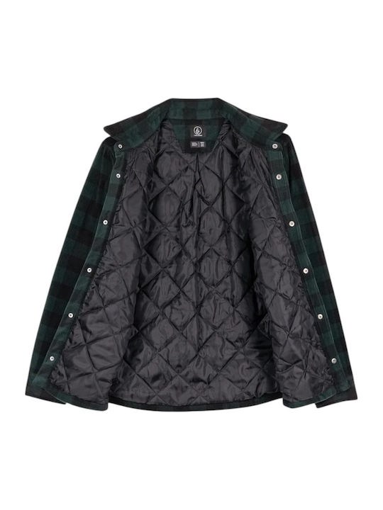 Bowered Fleece Μακρυμάνικo Overshirt Scarab