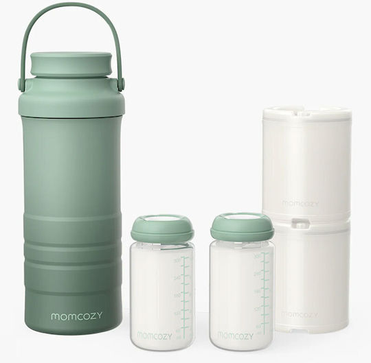 Momcozy Portable Breast Milk Cooler Φορητό Ψυγείο Μητρικού Γάλακτος 650ml Green