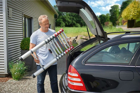 Hailo Leiter Aluminium mit 9 Stufen