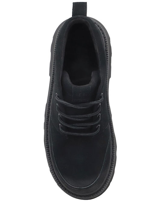 Leather Black Men's Boots