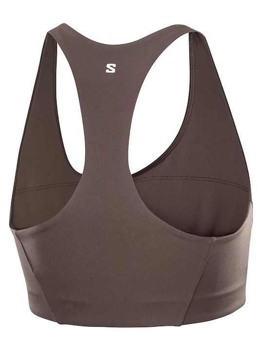 Women's Sports Bra without Padding Brown