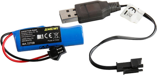 Радиоуправляем модел Amewi Rc Строителен Самосвал Li-ion Батерия 500mah