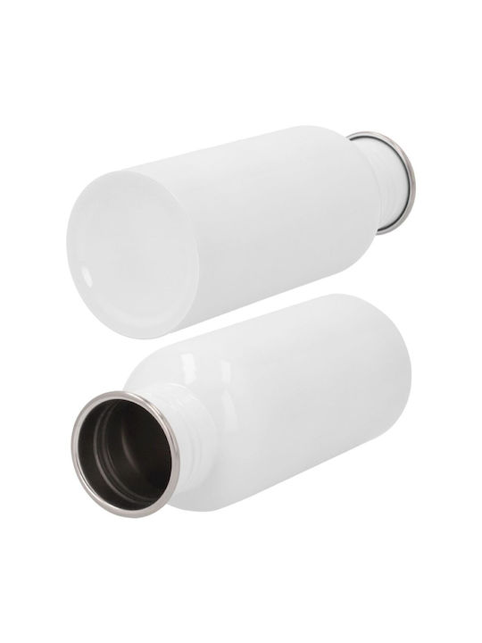 Koupakoupa Fc APOEL of Nicosia Water Bottle Stainless Steel 592ml White