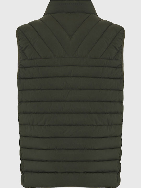 Sleeveless Jacket Puffer Forest Night