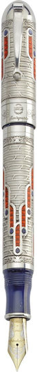 Montegrappa Πένα Γραφής Μπλε με Μπλε Μελάνι