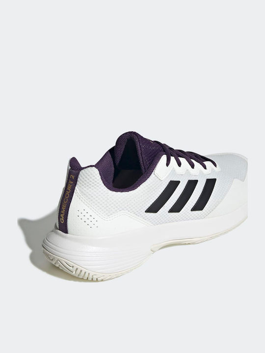 adidas Gamecourt 2.0 Мъжки Тенис обувки Бели