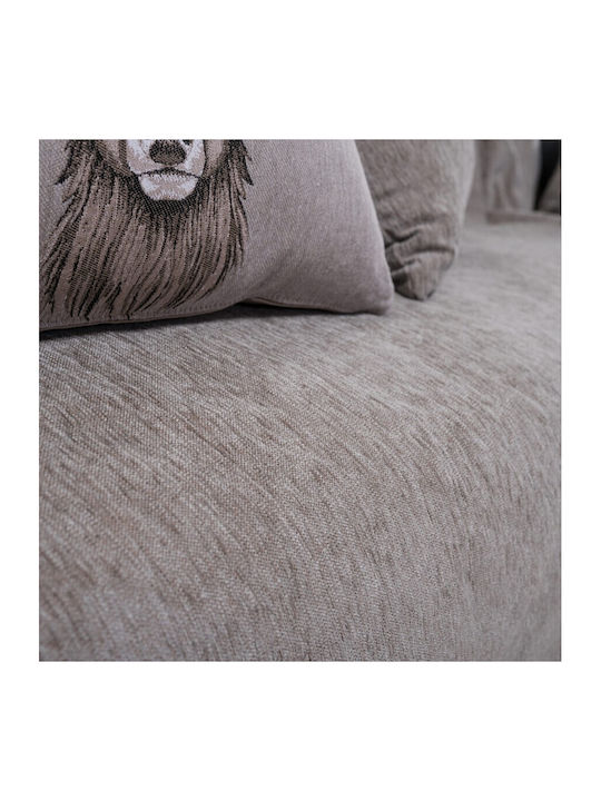 Teoran Basic Armchair Chenille Throw 180x150cm 07
