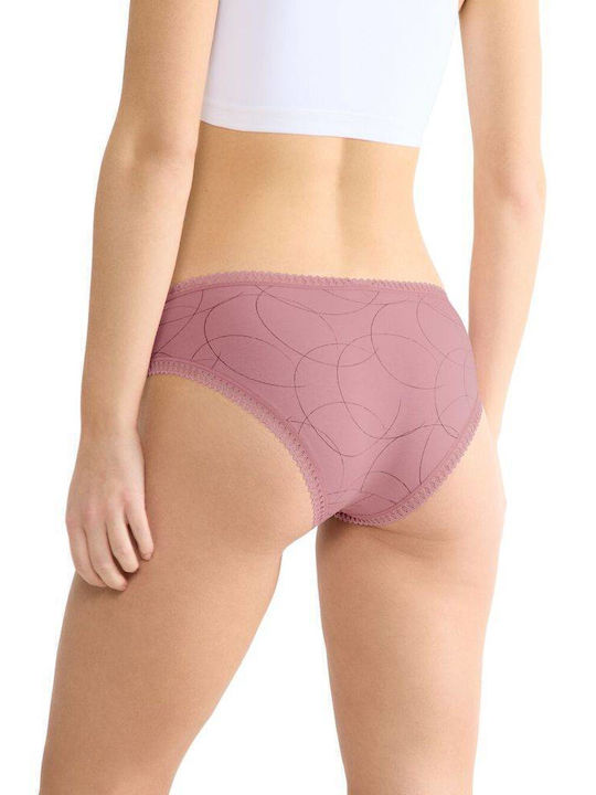Βαμβακερά Дамско Слип 3Pack Beige