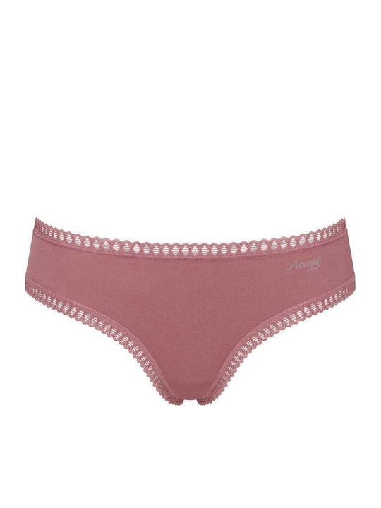 Βαμβακερά Дамско Слип 3Pack Beige