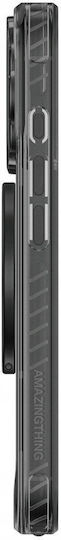AmazingThing Titan Pro Grip Ring Back Cover Negru (iPhone 17 Pro)