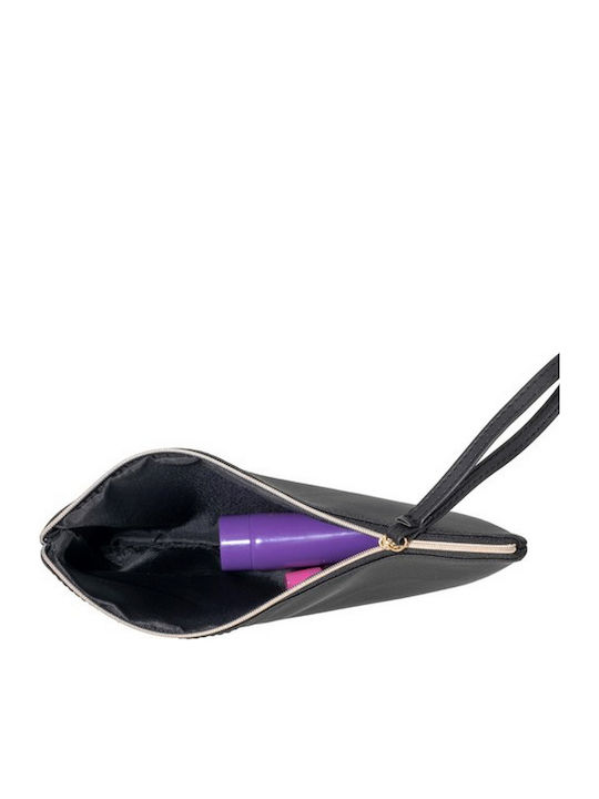 Grain 24158 Neseser Din Piele Ecologică Dimensiuni 26 X 17 cm Negru