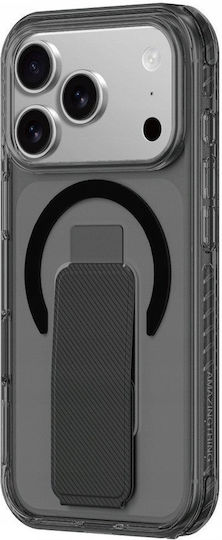 AmazingThing Titan Pro Holder Back Cover Leather Black (iPhone 17 Pro Max)