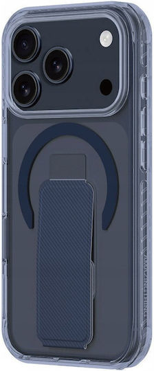 AmazingThing Titan Pro Holder Back Cover Leather Blue (iPhone 17 Pro Max)