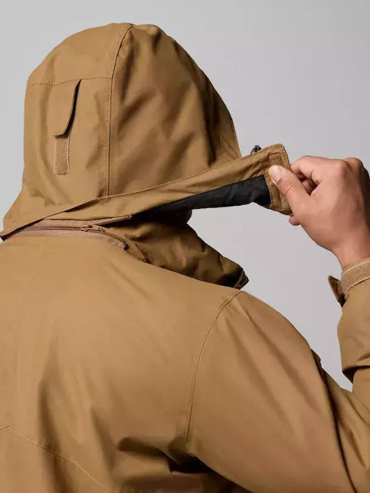Bugaboo Iii Fleece 3 in 1 Winter Jacket Brown