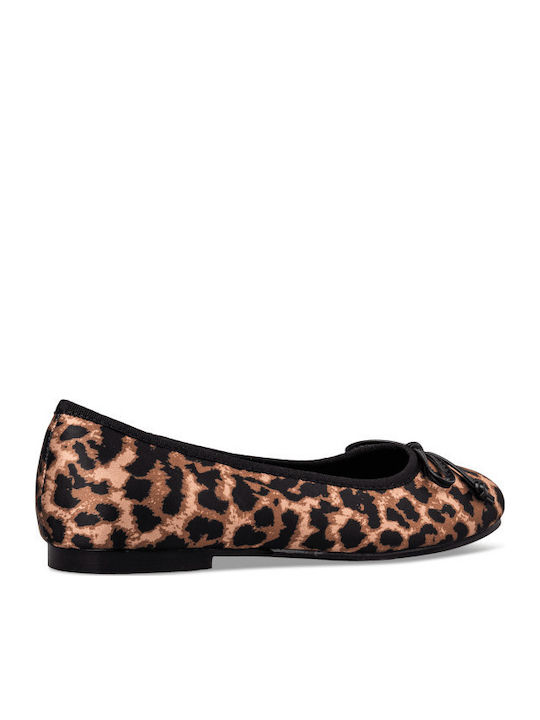 Synthetic Leather Ballerinas Multicolour