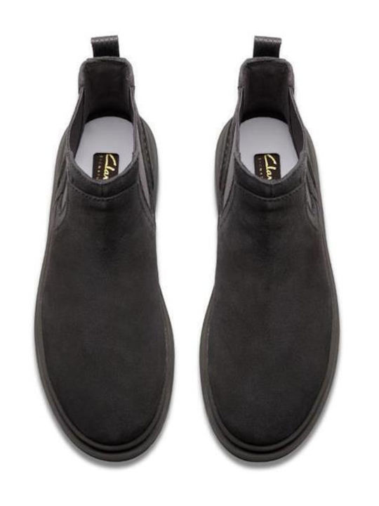 Piele Gri Ghete barbati Anatomic